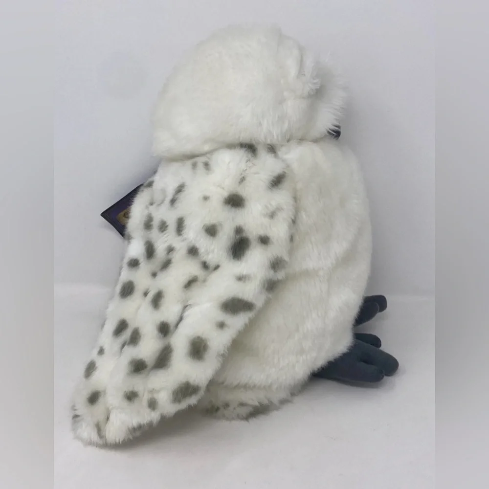 UNIVERSAL STUDIO HARRY POTTER FLUFFY WHITE PLUSH OWL PUPPET